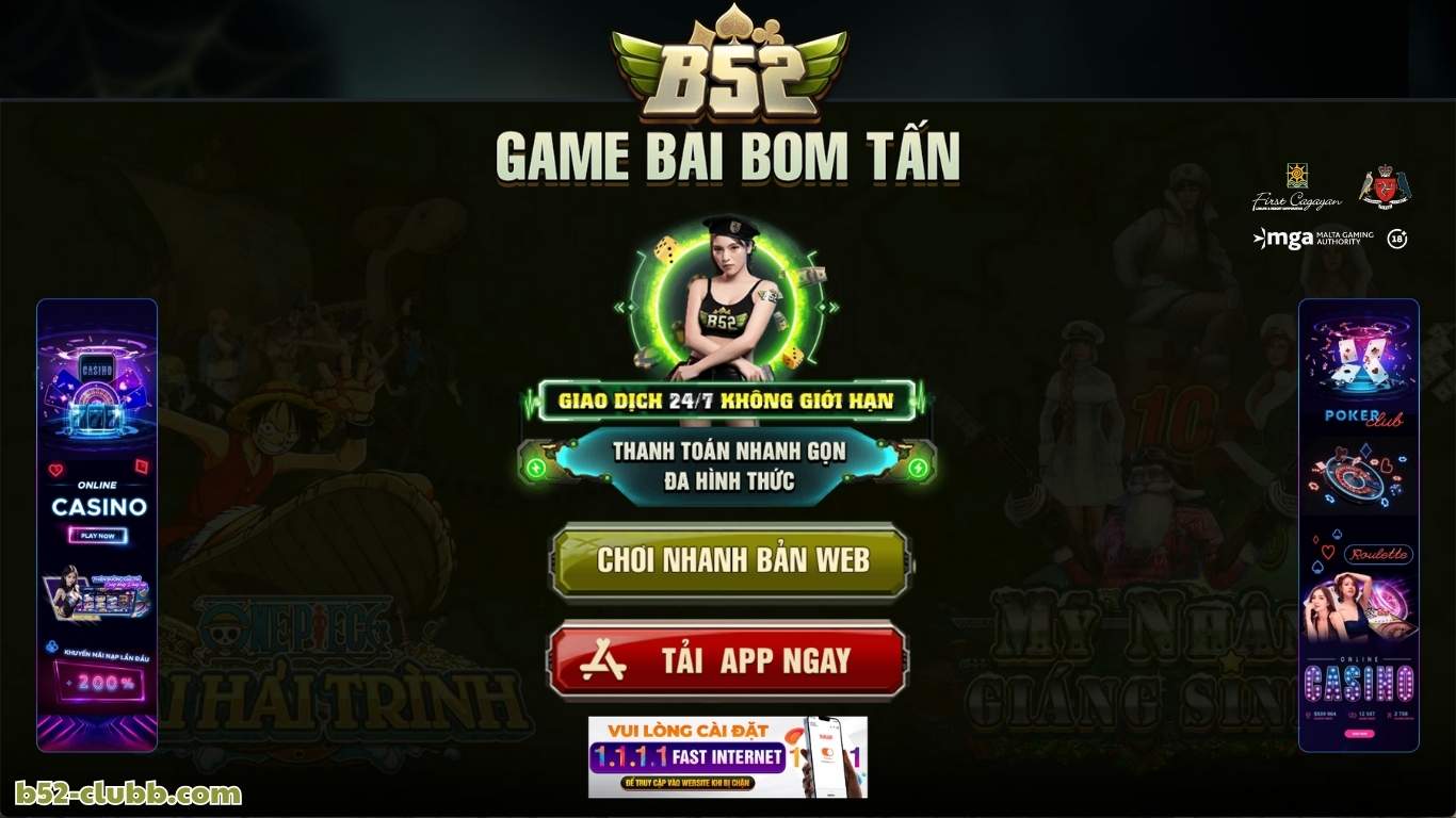 Cài đặt B52 APK chính hãng